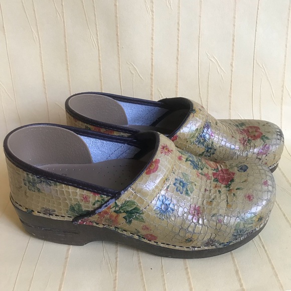 Dansko Patterned Clogs - Picture 3 of 6